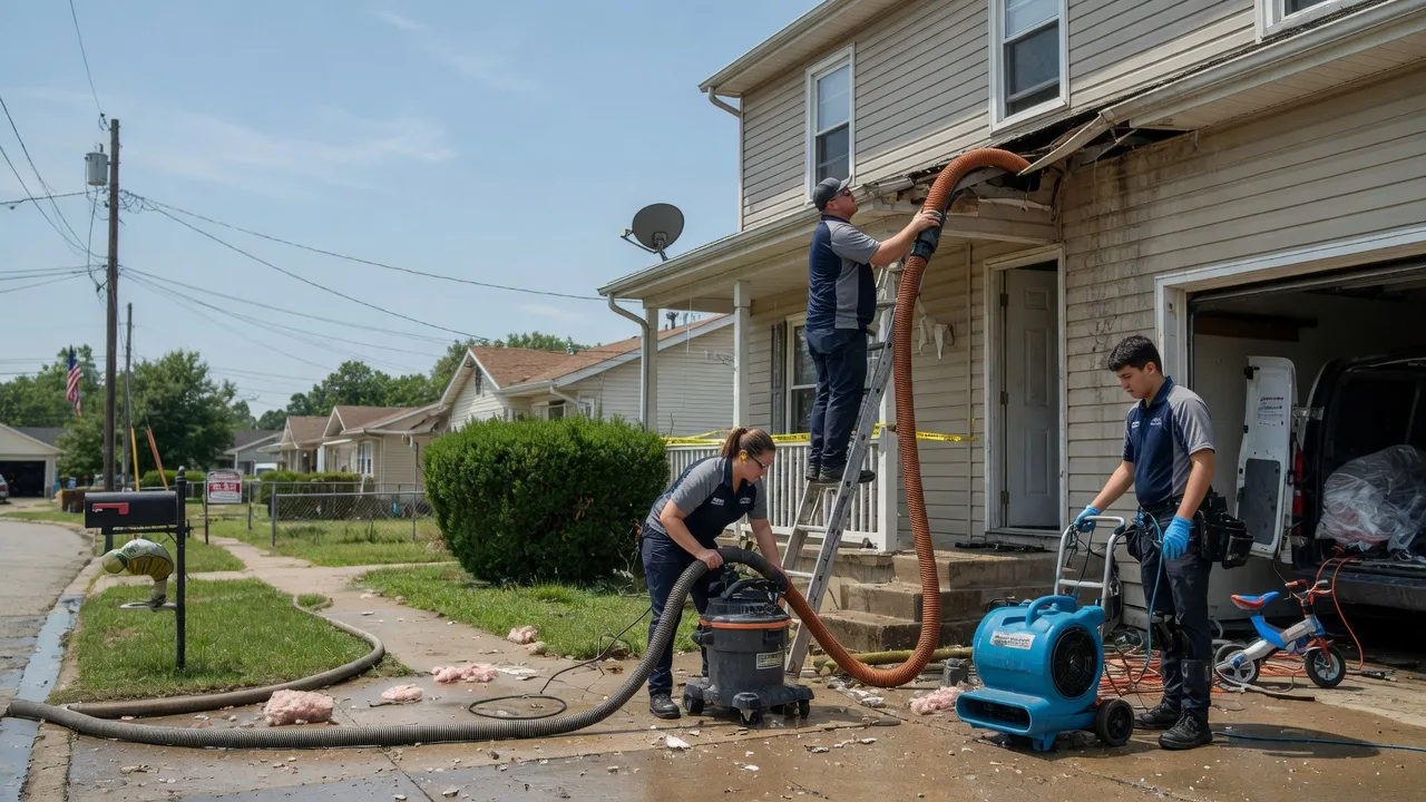 Water Damage Restoration in Branchdale, PA near me